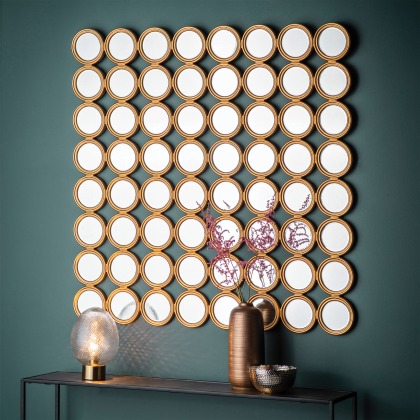 Gallery Direct Carrington Circles Wall Mirror Gallery Direct Carrington Circles Wall Mirror