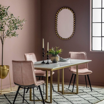 Gallery Direct Ceretti Mirror Gold Gallery Direct Ceretti Mirror Gold