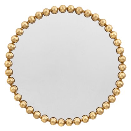 Gallery Direct Ceretti Round Mirror Gold Gallery Direct Ceretti Round Mirror Gold