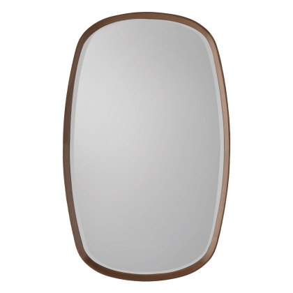 Gallery Direct Keaton Mirror Walnut Gallery Direct Keaton Mirror Walnut