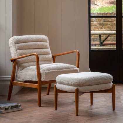 Gallery Direct Datsun Cream Armchair Gallery Direct Datsun Cream Armchair