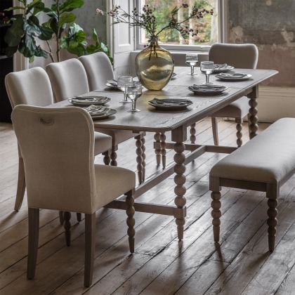Gallery Direct Artisan Extending Dining Table Gallery Direct Artisan Extending Dining Table