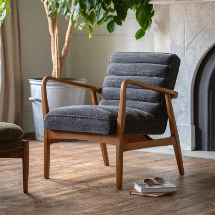 Gallery Direct Datsun Charcoal Armchair Gallery Direct Datsun Charcoal Armchair