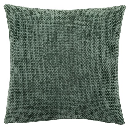 Gallery Direct Basketweave Chenille Olive Cushion 2 Pack Gallery Direct Basketweave Chenille Olive Cushion 2 Pack