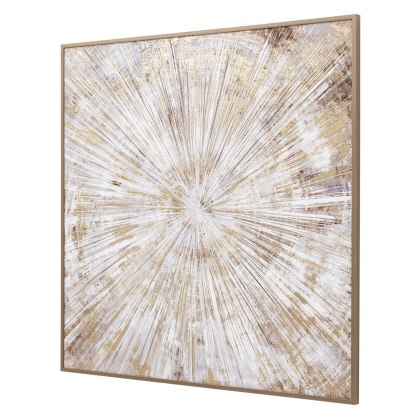 Gallery Direct Starburst Framed Canvas Gallery Direct Starburst Framed Canvas