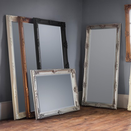 Gallery Direct Abbey Mirror | Black Gallery Direct Abbey Mirror | Black