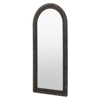 Gallery Direct Pimlico Arch Leaner, Blackwash Gallery Direct Pimlico Arch Leaner, Blackwash
