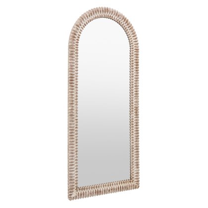 Gallery Direct Pimlico Arch Mirror, Whitewash Gallery Direct Pimlico Arch Mirror, Whitewash