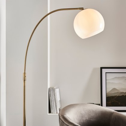 Gallery Direct Otto Floor Lamp in Black Gallery Direct Otto Floor Lamp in Black