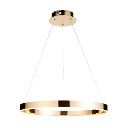 Gallery Direct Gen Pendant Light in French Gold Gallery Direct Gen Pendant Light in French Gold