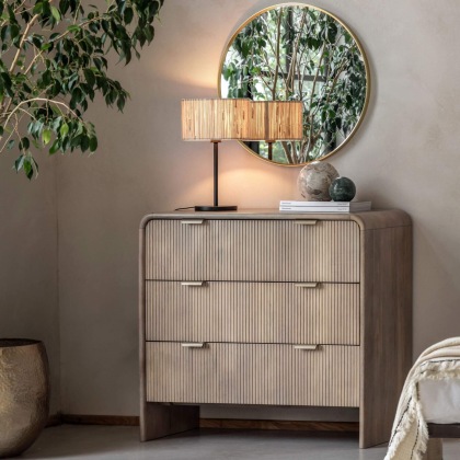 Gallery Direct Colonna 3 Drawer Chest Gallery Direct Colonna 3 Drawer Chest