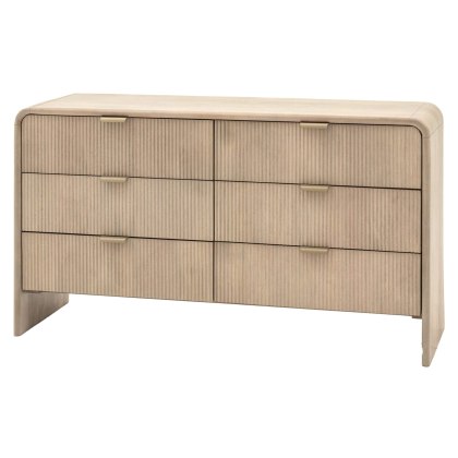 Gallery Direct Colonna 6 Drawer Chest Gallery Direct Colonna 6 Drawer Chest