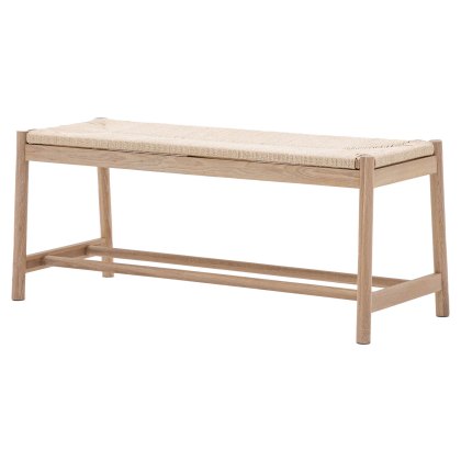 Gallery Direct Eton Rope Bench Gallery Direct Eton Rope Bench