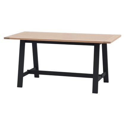 Gallery Direct Eton Trestle Table Meteor Gallery Direct Eton Trestle Table Meteor