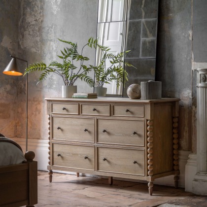Gallery Direct Artisan 7 Drawer Chest Gallery Direct Artisan 7 Drawer Chest
