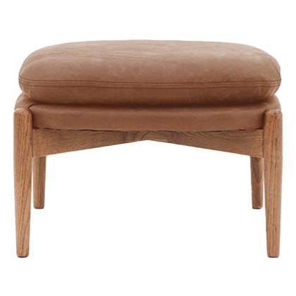 Gallery Direct Datsun Antique Brown Footstool Gallery Direct Datsun Antique Brown Footstool