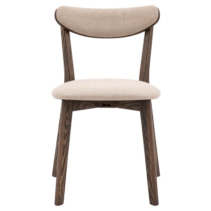 Gallery Direct Hatfield Dining Chair Smoked Finish Gallery Direct Hatfield Dining Chair Smoked Finish