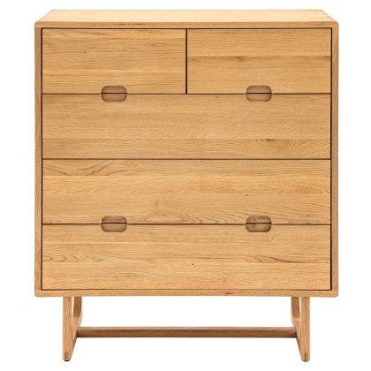 Gallery Direct Craft Chest of Drawers, Natural Gallery Direct Craft Chest of Drawers, Natural