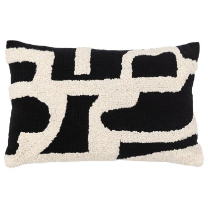 Gallery Direct Kalho Midnight Embroidered Cushion Gallery Direct Kalho Midnight Embroidered Cushion