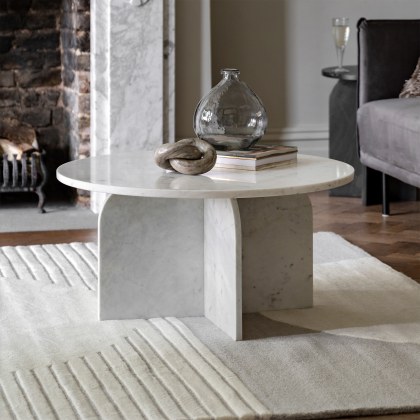Gallery Direct Amalfi Coffee Table White Gallery Direct Amalfi Coffee Table White
