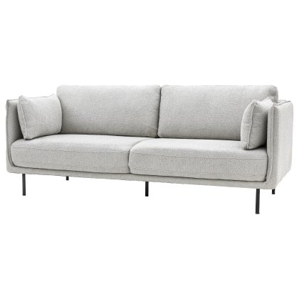 Gallery Direct Wigmore Boucle 3 Seater Sofa Cool Natural Gallery Direct Wigmore Boucle 3 Seater Sofa Cool Natural