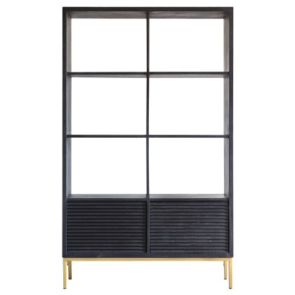 Gallery Direct Ripple 2 Door Open Display Unit Gallery Direct Ripple 2 Door Open Display Unit