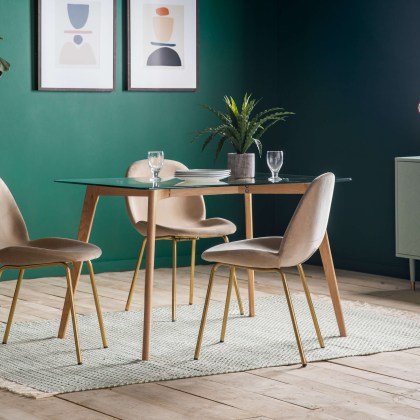 Gallery Direct Blair Oak Rectangle Dining Table Gallery Direct Blair Oak Rectangle Dining Table