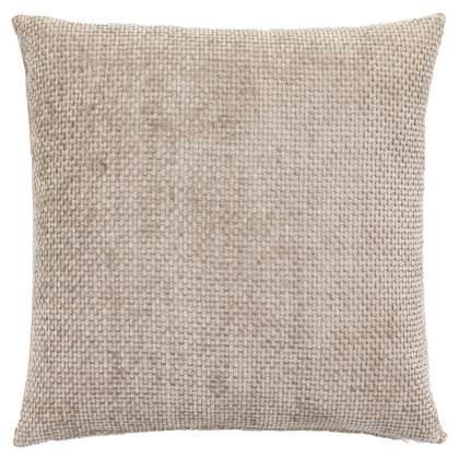 Gallery Direct Basketweave Chenille Cream Cushion 2 Pack Gallery Direct Basketweave Chenille Cream Cushion 2 Pack