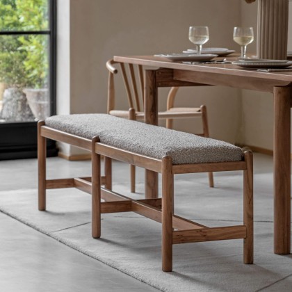 Gallery Direct Cannes Dining Bench Gallery Direct Cannes Dining Bench