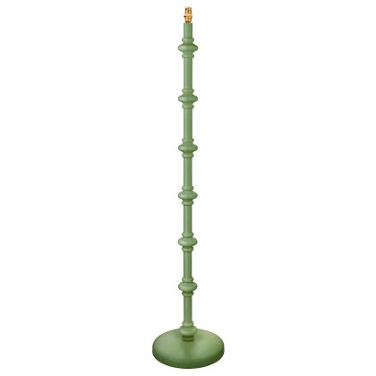 Gallery Direct Carnaby Floor Lamp Base in Satin Cotswold Green Gallery Direct Carnaby Floor Lamp Base in Satin Cotswold Green