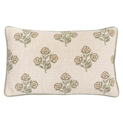 Gallery Direct Elsdon Floral Cushion Gallery Direct Elsdon Floral Cushion