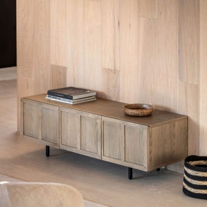 Gallery Direct Panelled Media Unit Gallery Direct Panelled Media Unit