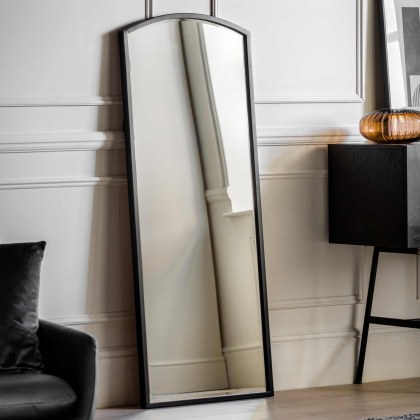 Gallery Direct Higgins Arch Mirror Black Gallery Direct Higgins Arch Mirror Black