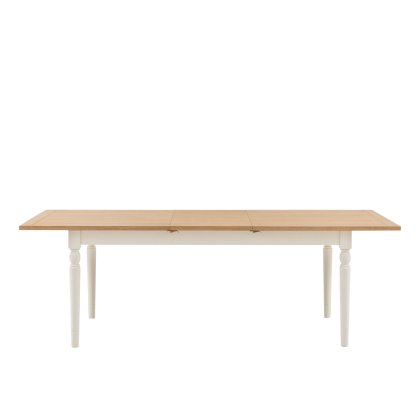 Gallery Direct Eton Extending Dining Table, White Gallery Direct Eton Extending Dining Table, White