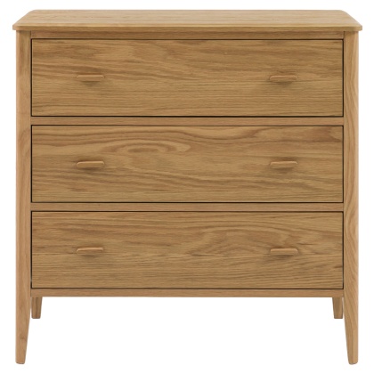 Gallery Direct Camden Natural 3 Drawer Chest Gallery Direct Camden Natural 3 Drawer Chest