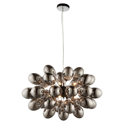 Gallery Direct Infinity Pendant in Black Gallery Direct Infinity Pendant in Black