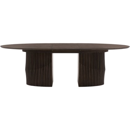 Gallery Direct Onda Oval Extending Dining Table Gallery Direct Onda Oval Extending Dining Table