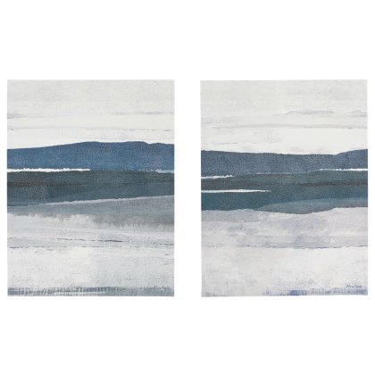 Gallery Direct Calm & Collected Canvas Set of 2 Gallery Direct Calm & Collected Canvas Set of 2