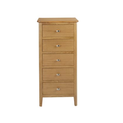 Cheyney Bedroom 5 Drawer Tallboy Cheyney Bedroom 5 Drawer Tallboy