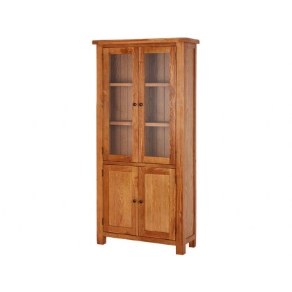 Winchester Oak Display Cabinet Winchester Oak Display Cabinet