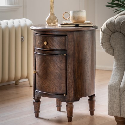 Gallery Direct Madison Drum Side Table Gallery Direct Madison Drum Side Table
