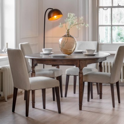 Gallery Direct Madison Round Extending Table Gallery Direct Madison Round Extending Table