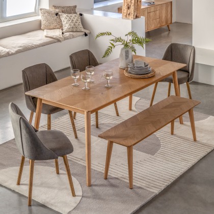 Gallery Direct Milano Rectangular Extending Dining Table Gallery Direct Milano Rectangular Extending Dining Table