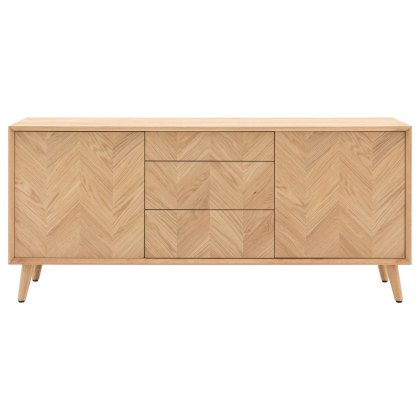 Gallery Direct Milano Large Sideboard Gallery Direct Milano Large Sideboard