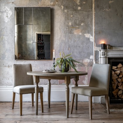 Gallery Direct Rustique Round Dining Table Gallery Direct Rustique Round Dining Table