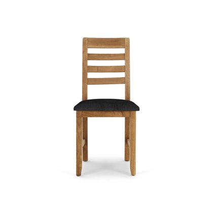 Linus Dining Chair in Victoria Steel Linus Dining Chair in Victoria Steel