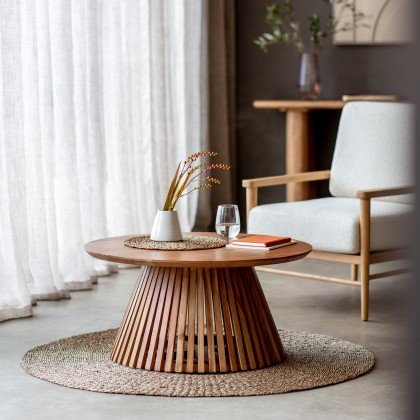 Gallery Direct Brookland Coffee Table Slatted Gallery Direct Brookland Coffee Table Slatted