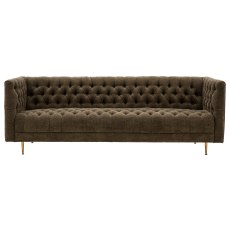 Gallery Direct Dalton Moss Green 3 Seater Sofa Gallery Direct Dalton Moss Green 3 Seater Sofa