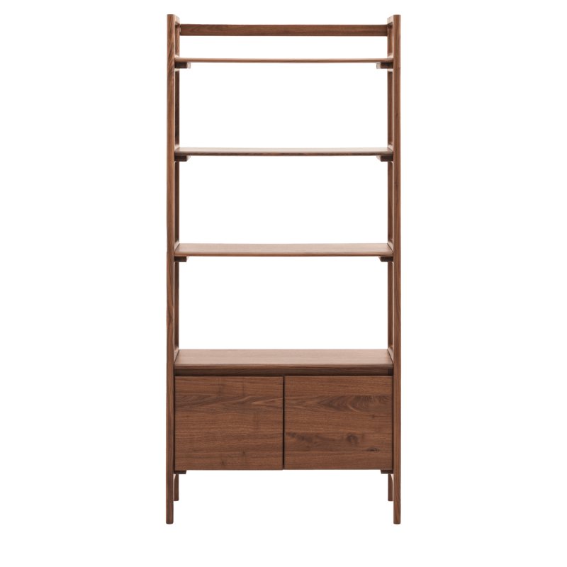 Gallery Direct Madrid Open Display Unit, Walnut Gallery Direct Madrid Open Display Unit, Walnut