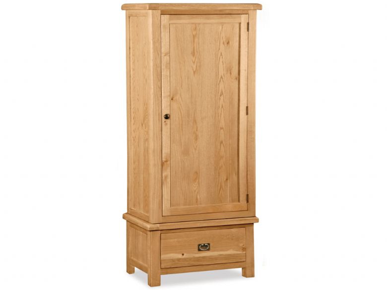 Winchester oak single wardrobe